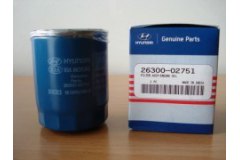 Фильтр масляный для INFINITI EX 25 2010-, код двигателя VQ25HR, V см3 2495, кВт 175, л.с. 238, бензин, Hyundai-KIA 2630002751